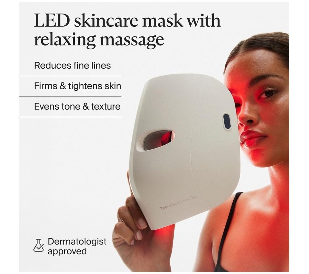 THERABODY Mask Glo LED Face Mask - White image number 3 of 12