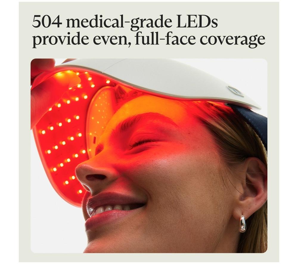 THERABODY Mask Glo LED Face Mask - White image number 6 of 12