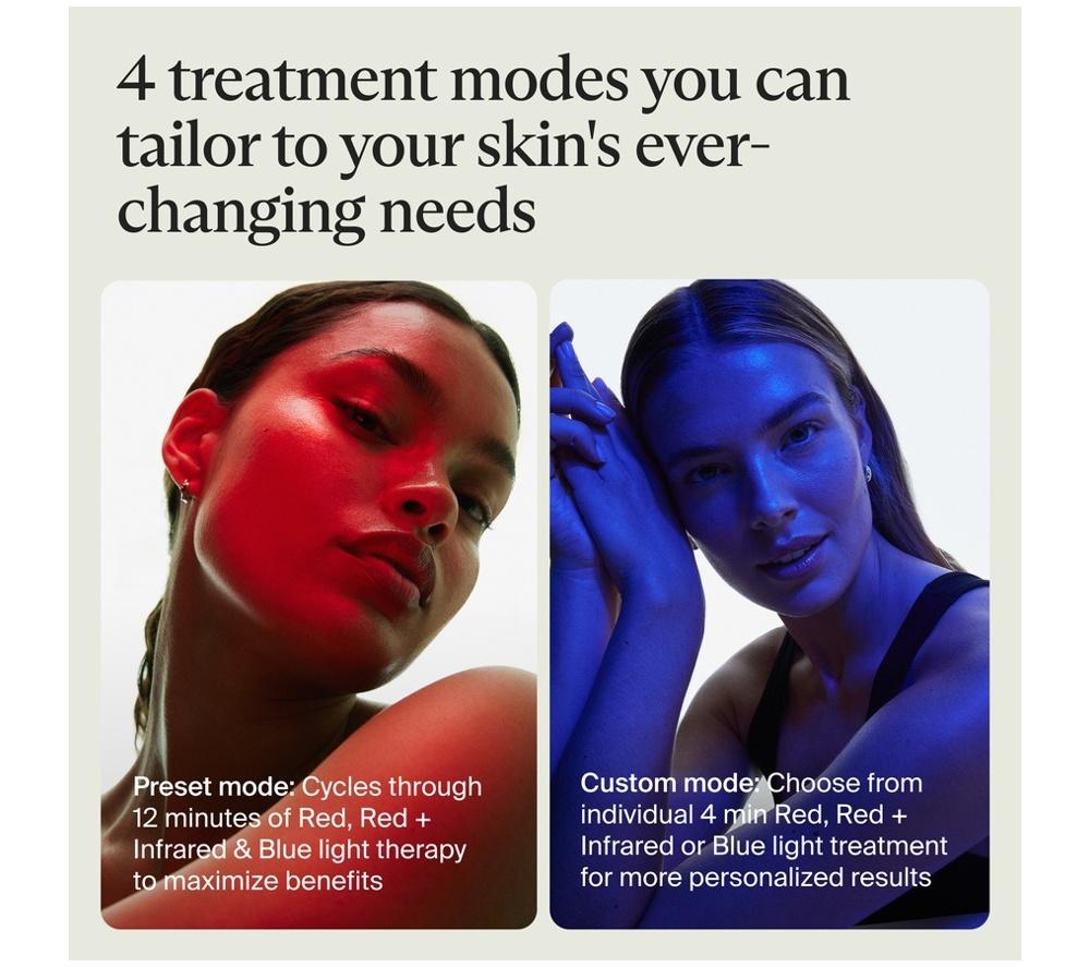 THERABODY Mask Glo LED Face Mask - White image number 8 of 12