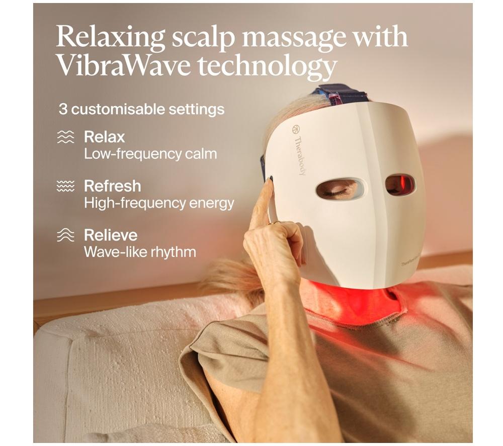 THERABODY Mask Glo LED Face Mask - White image number 10 of 12