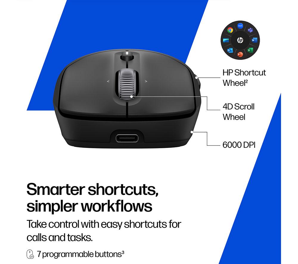 HP 700 Rechargeable Wireless Mouse image number 3 of 10