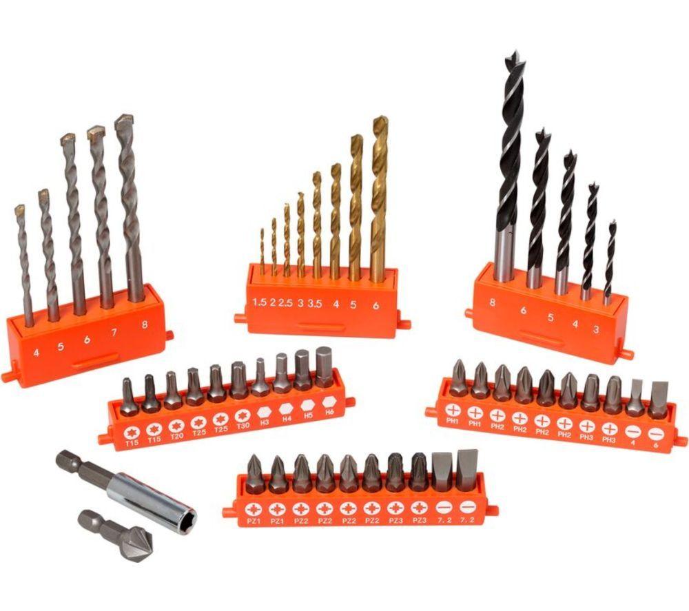 BLACK + DECKER A7232-XJ 50-Piece Drill Bit Set - Black image number 2 of 4