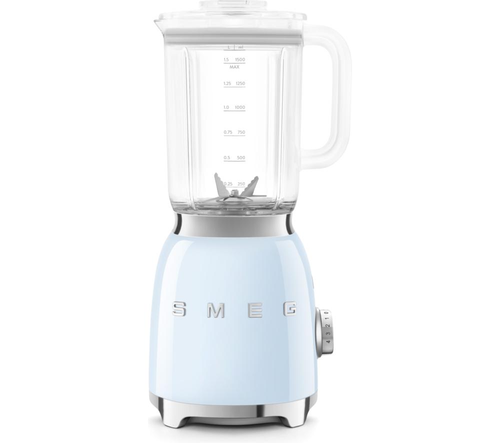 Smeg 50'S Style Blf03pbuk Jug Blender - Pastel Blue, Blue