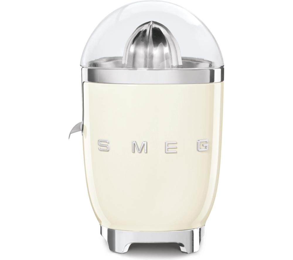 Smeg 50'S Retro Style Cjf11cruk Citrus Juicer - Cream, Cream