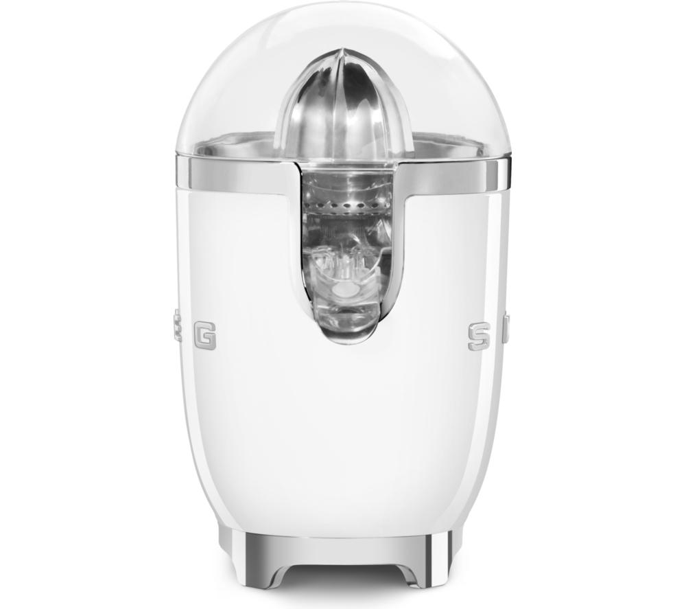 SMEG 50's Retro Style CJF11WHUK Citrus Juicer - White image number 2 of 4
