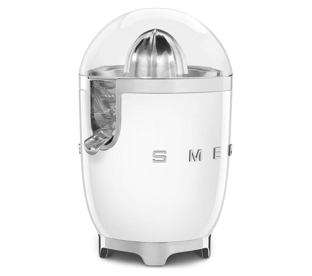 SMEG 50's Retro Style CJF11WHUK Citrus Juicer - White image number 4 of 4