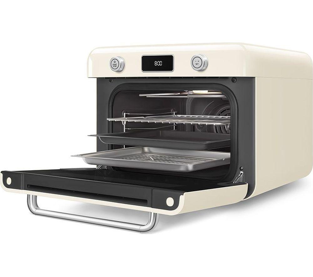 SMEG 10-in-1 COF01CRUK Air Fryer Oven - Cream image number 6 of 7