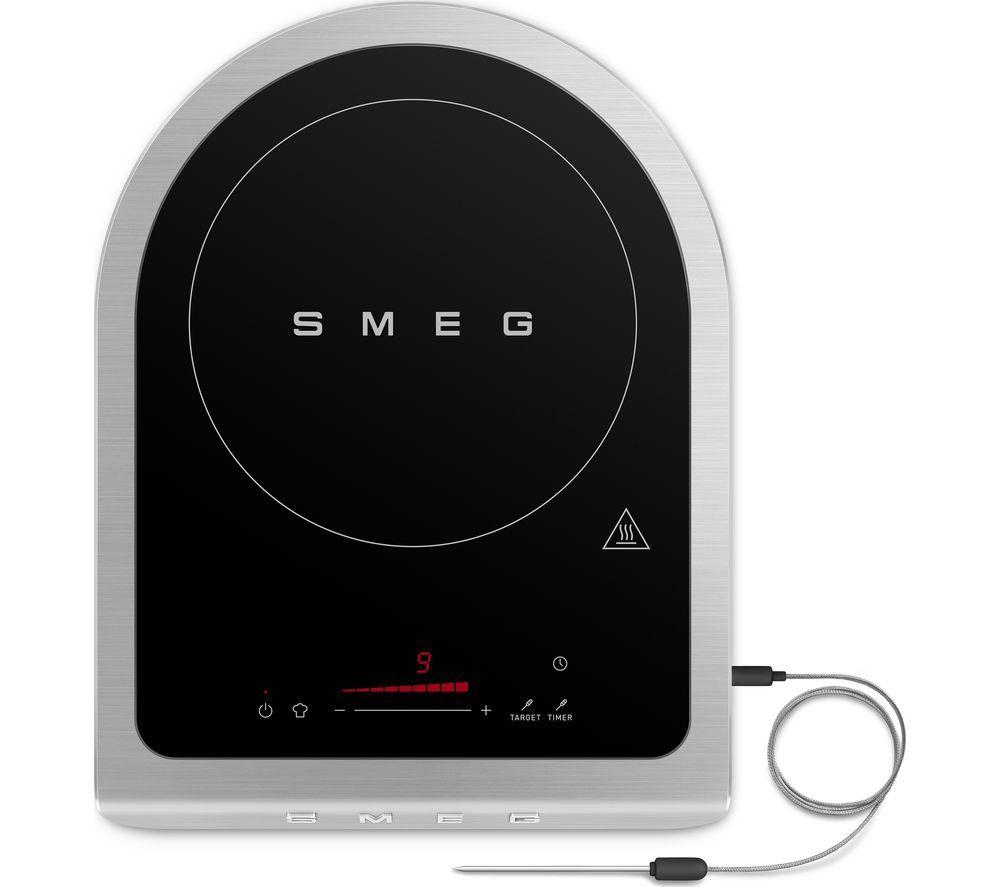 SMEG Collezione Single Portable Induction Hob - Matte Black image number 3 of 5