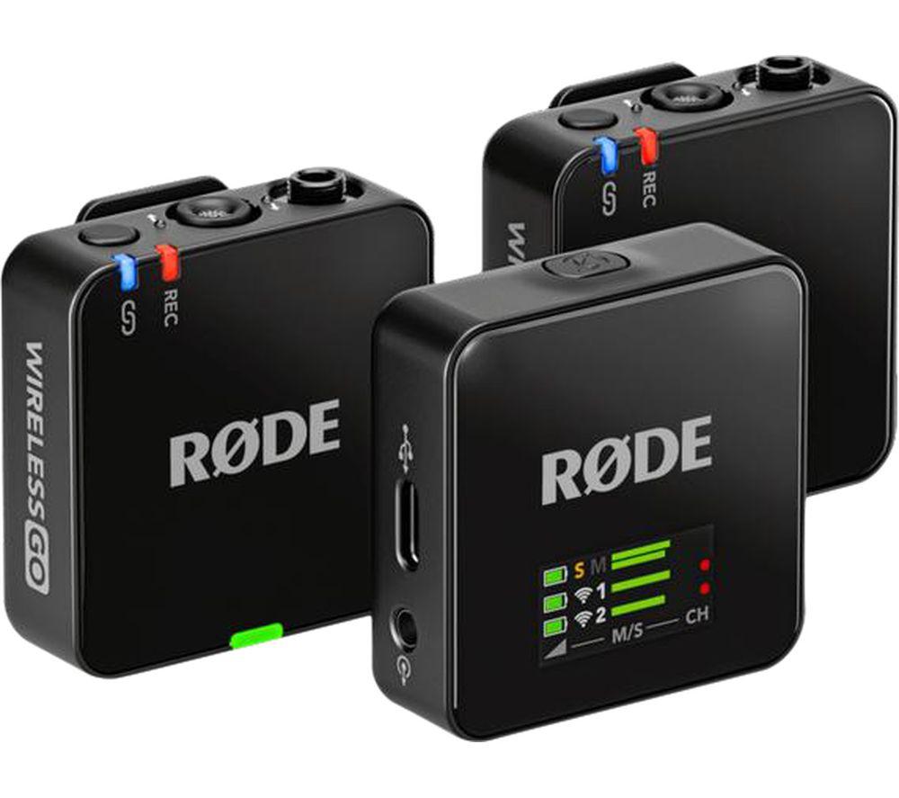 Buy RODE Wireless GO Microphone - Black | Currys