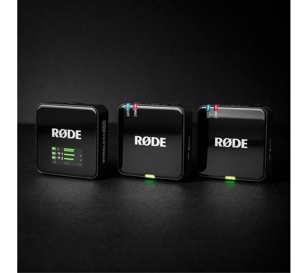 Buy RODE Wireless GO Microphone - Black | Currys