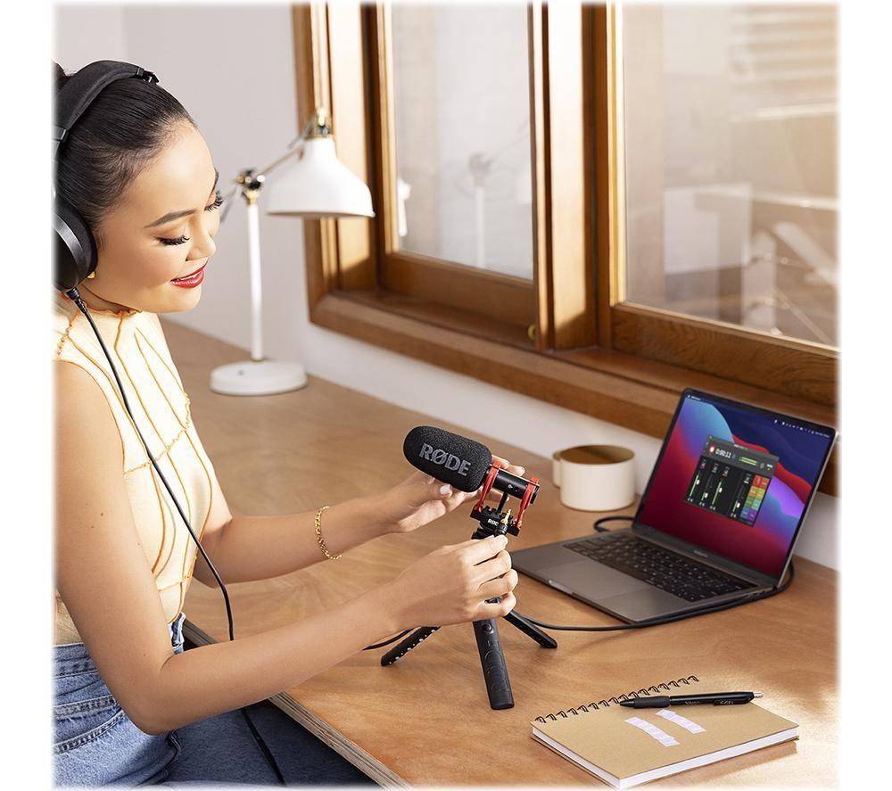 Buy RODE VideoMic GO II USB Microphone - Black | Currys