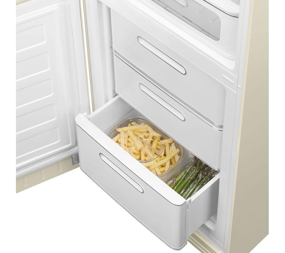 SMEG Retro FAB32LCR6UK 70/30 Fridge Freezer - Cream image number 2 of 6