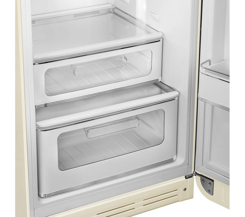 SMEG Retro FAB30RCR6UK 80/20 Fridge Freezer - Cream image number 4 of 6