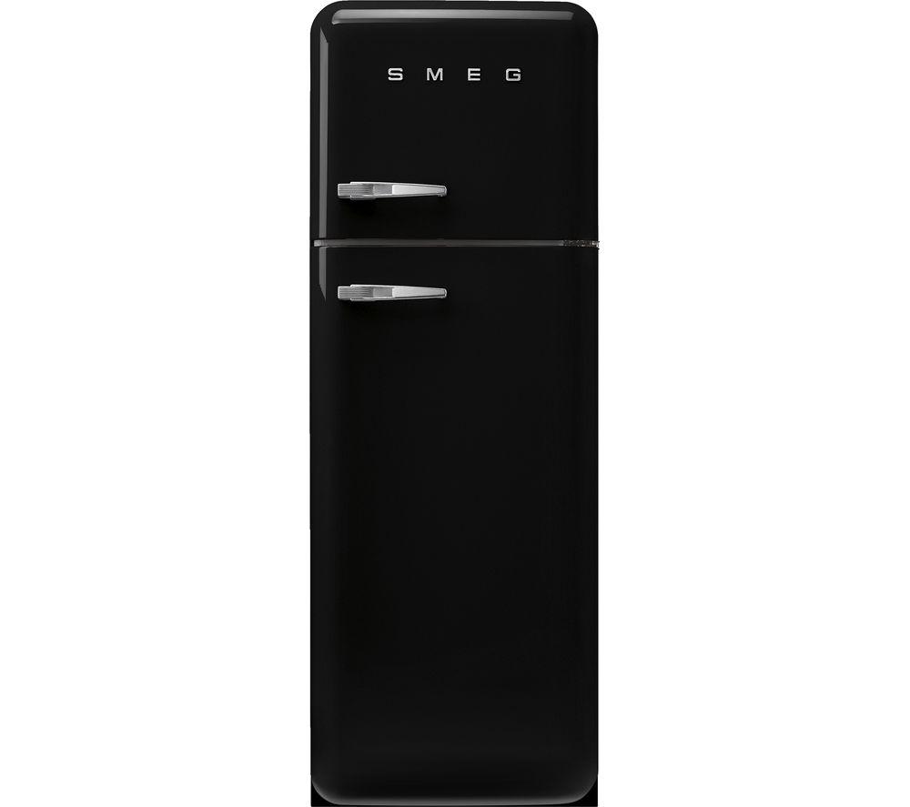 Smeg Retro Fab30rbl6uk 80/20 Fridge Freezer - Black, Black