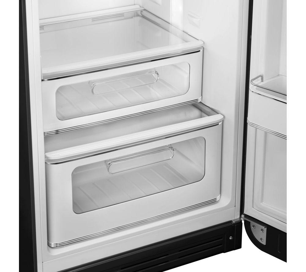 SMEG Retro FAB30RBL6UK 80/20 Fridge Freezer - Black image number 2 of 4