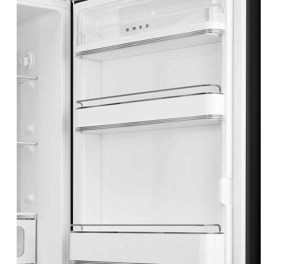 SMEG Retro FAB30RBL6UK 80/20 Fridge Freezer - Black image number 3 of 4