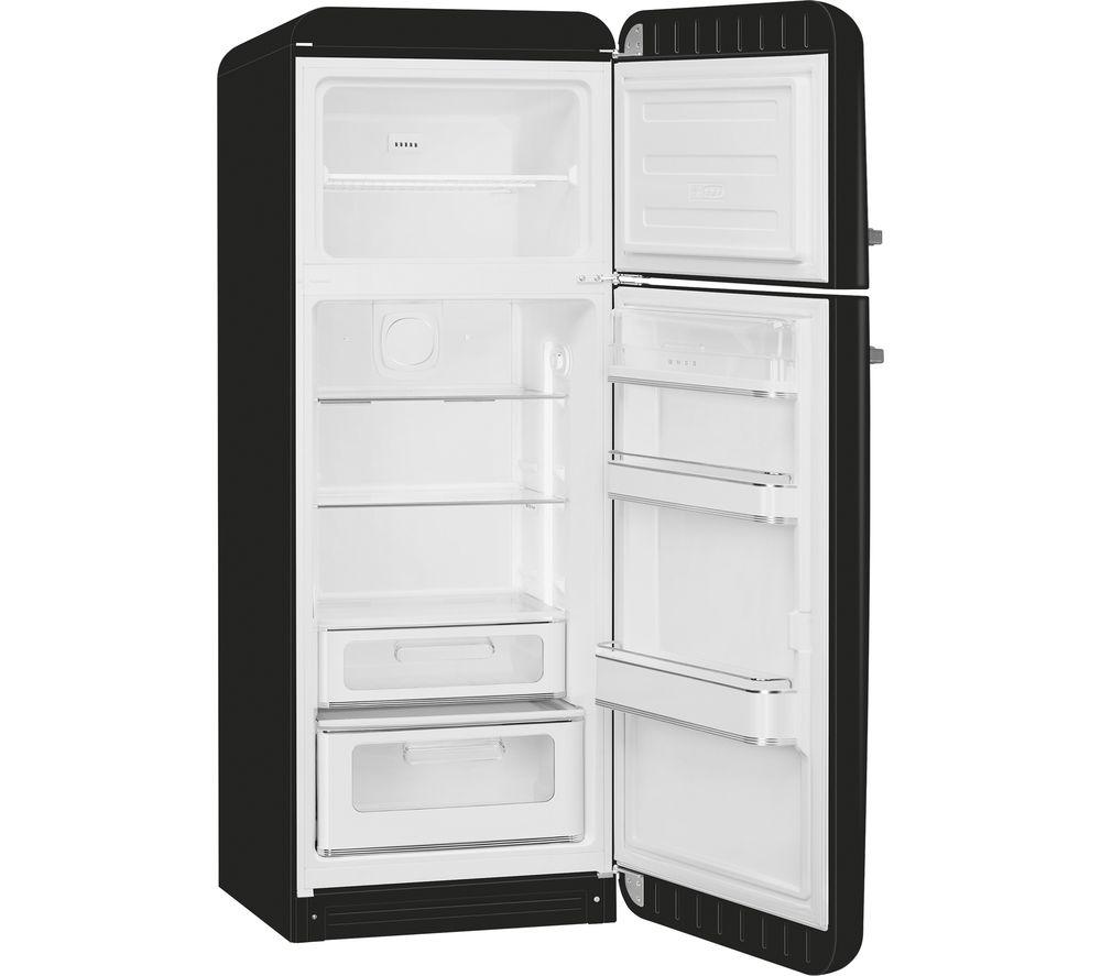 SMEG Retro FAB30RBL6UK 80/20 Fridge Freezer - Black image number 4 of 4