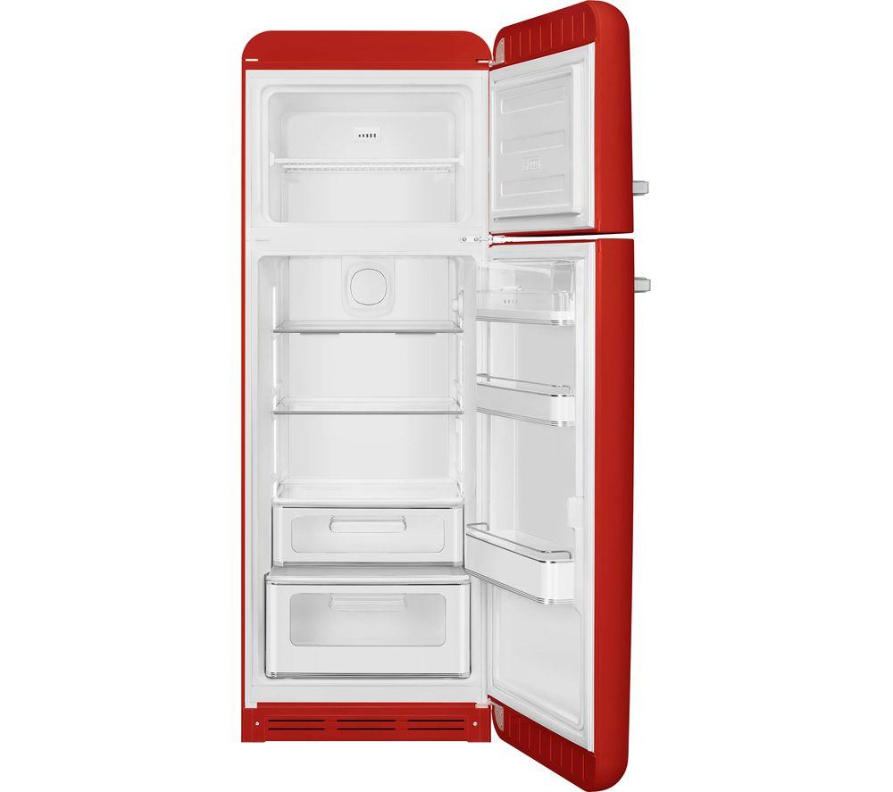 SMEG Retro FAB30RRD6UK Retro 80/20 Fridge Freezer - Red image number 2 of 6