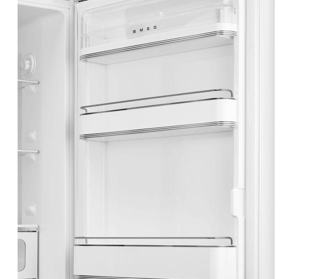 SMEG Retro FAB30RWH6UK 80/20 Fridge Freezer - White image number 3 of 5