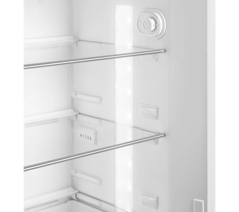 SMEG Retro FAB30RWH6UK 80/20 Fridge Freezer - White image number 4 of 5