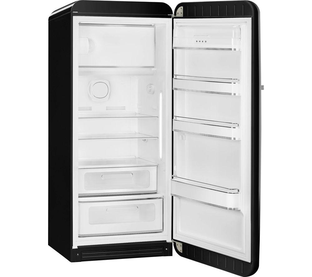 SMEG Retro FAB28RBL6UK Tall Fridge - Black image number 2 of 7