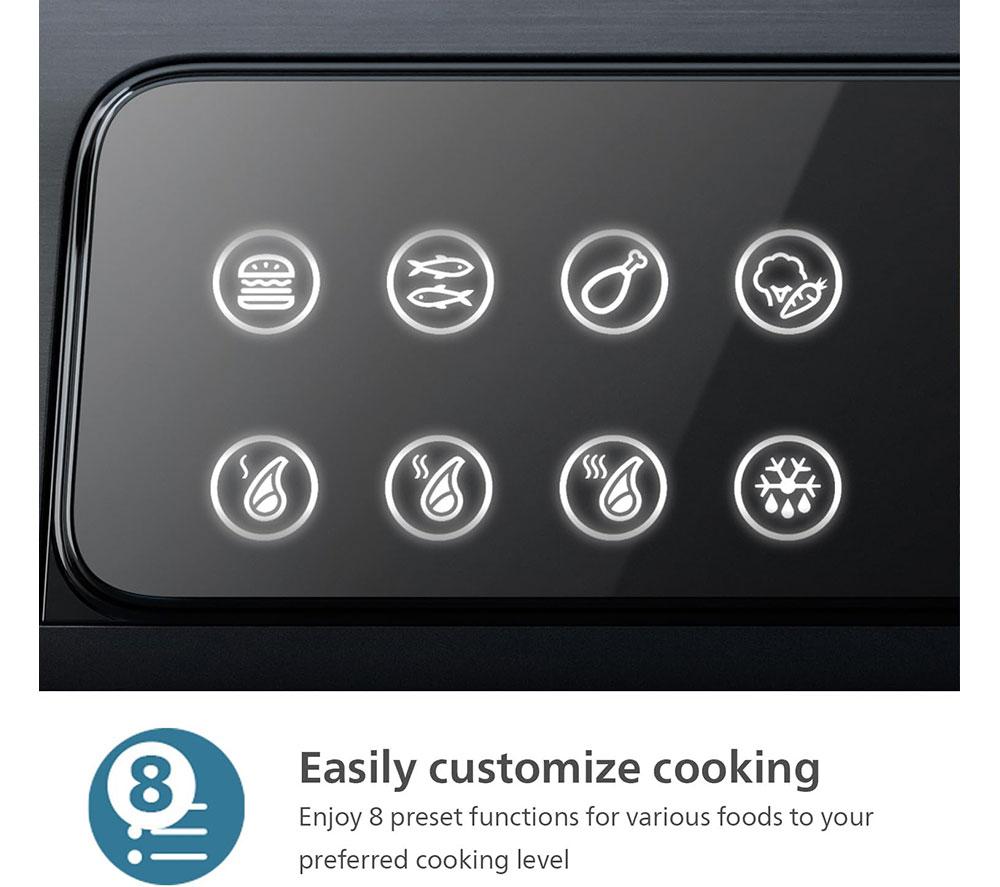 PHILIPS 7000 Series HD6307/70 Contact Grill - Black image number 3 of 9