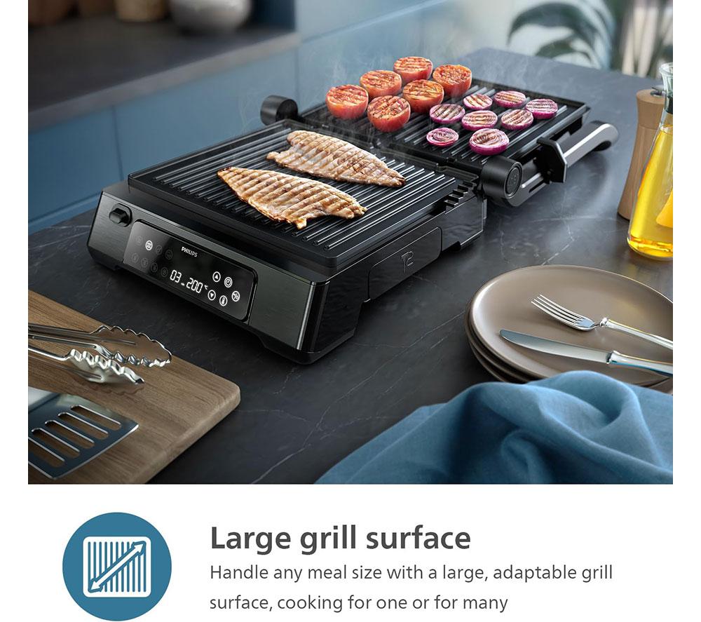 PHILIPS 7000 Series HD6307/70 Contact Grill - Black image number 4 of 9