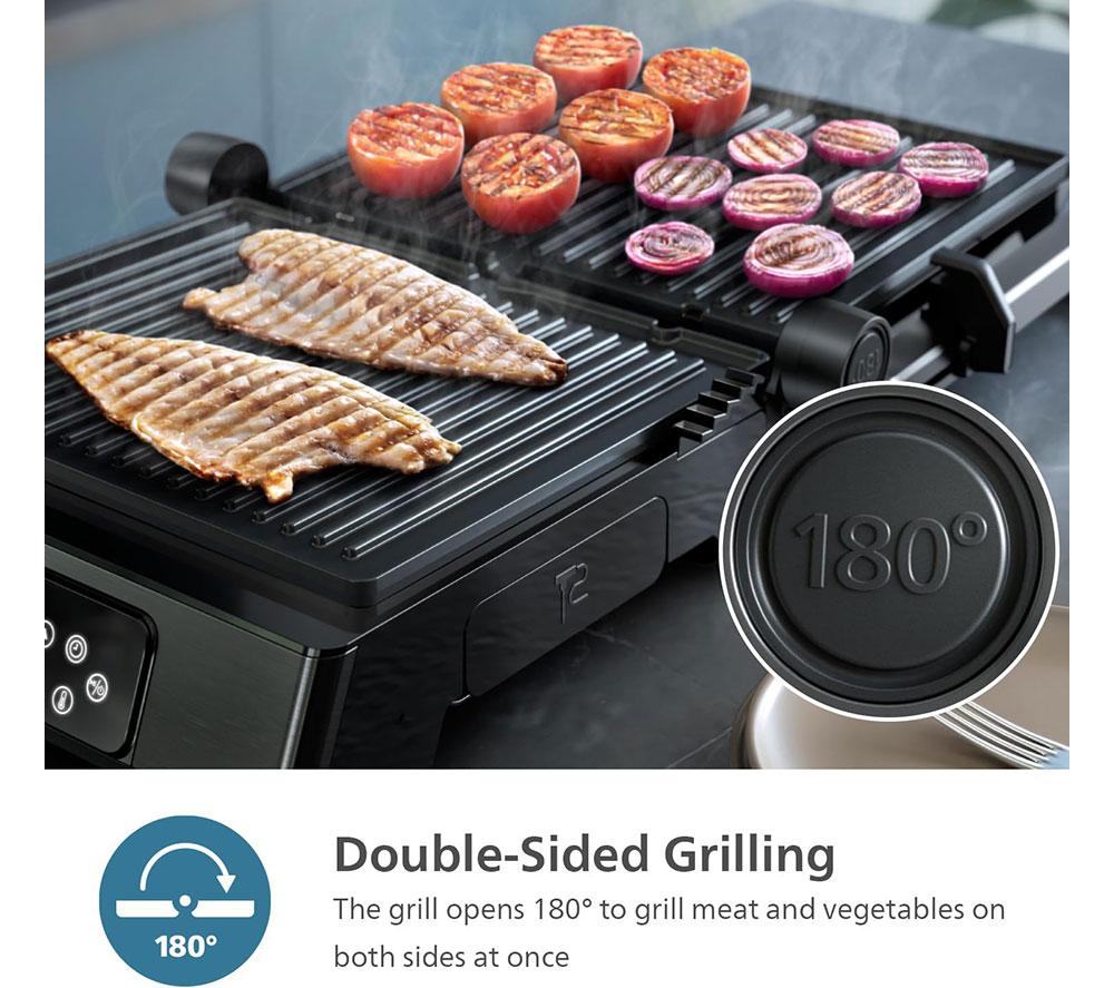 PHILIPS 7000 Series HD6307/70 Contact Grill - Black image number 7 of 9