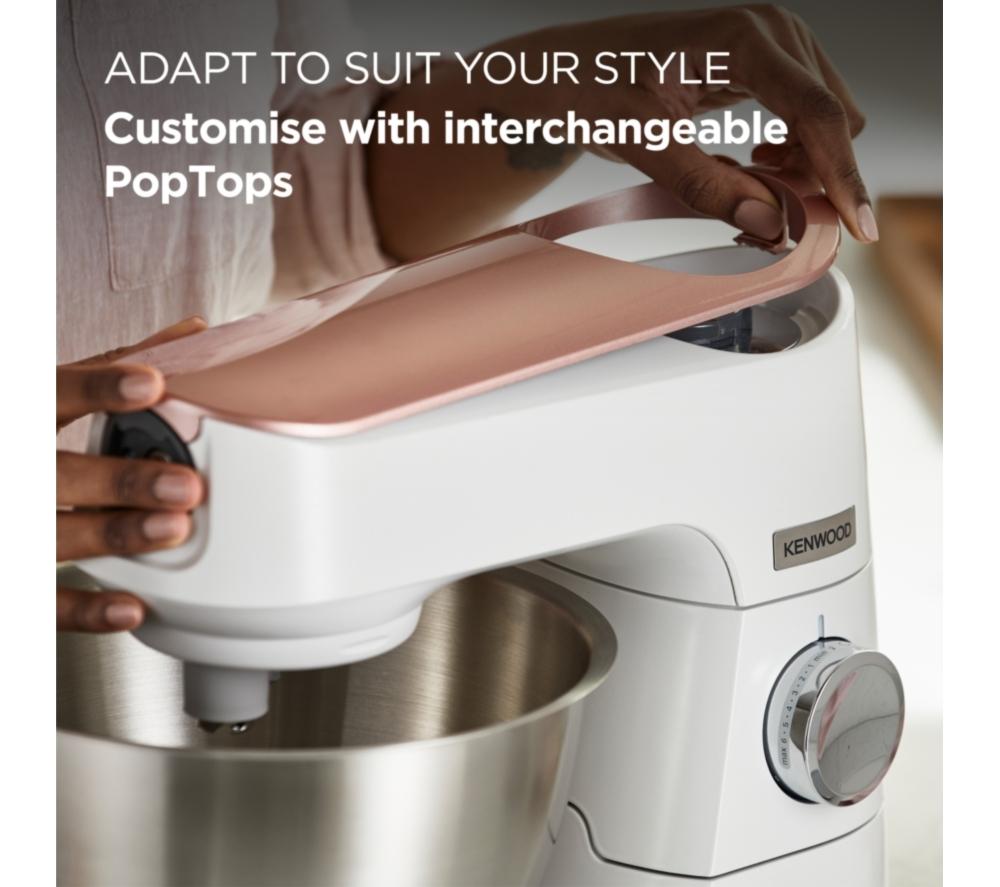 KENWOOD Titanium Chef Baker KVC65.001WH Stand Mixer - White image number 3 of 9