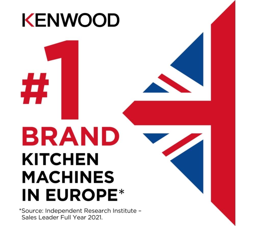 KENWOOD Titanium Chef Baker KVC65.001WH Stand Mixer - White image number 8 of 9