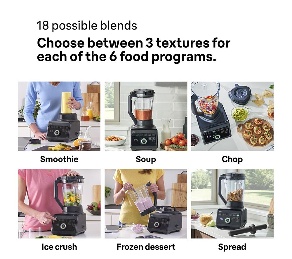 BRAUN JB9040BK Powerblend 9 Jug Blender - Black image number 2 of 7