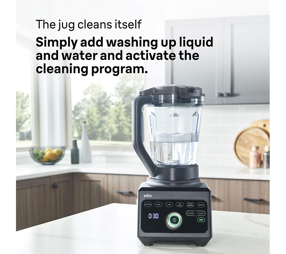 BRAUN JB9040BK Powerblend 9 Jug Blender - Black image number 7 of 7