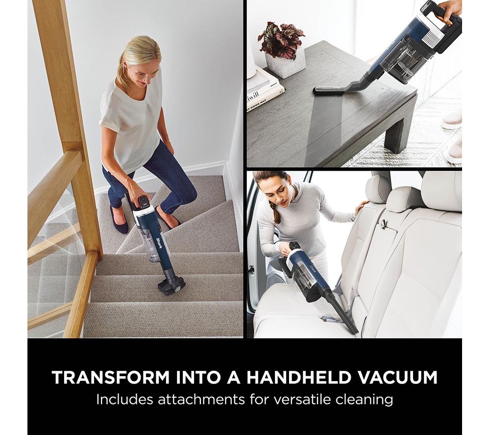 SHARK Stratos Anti Hair Wrap Plus with Pet Tool IZ411UKT Cordless Vacuum Cleaner - Deep Navy image number 5 of 13