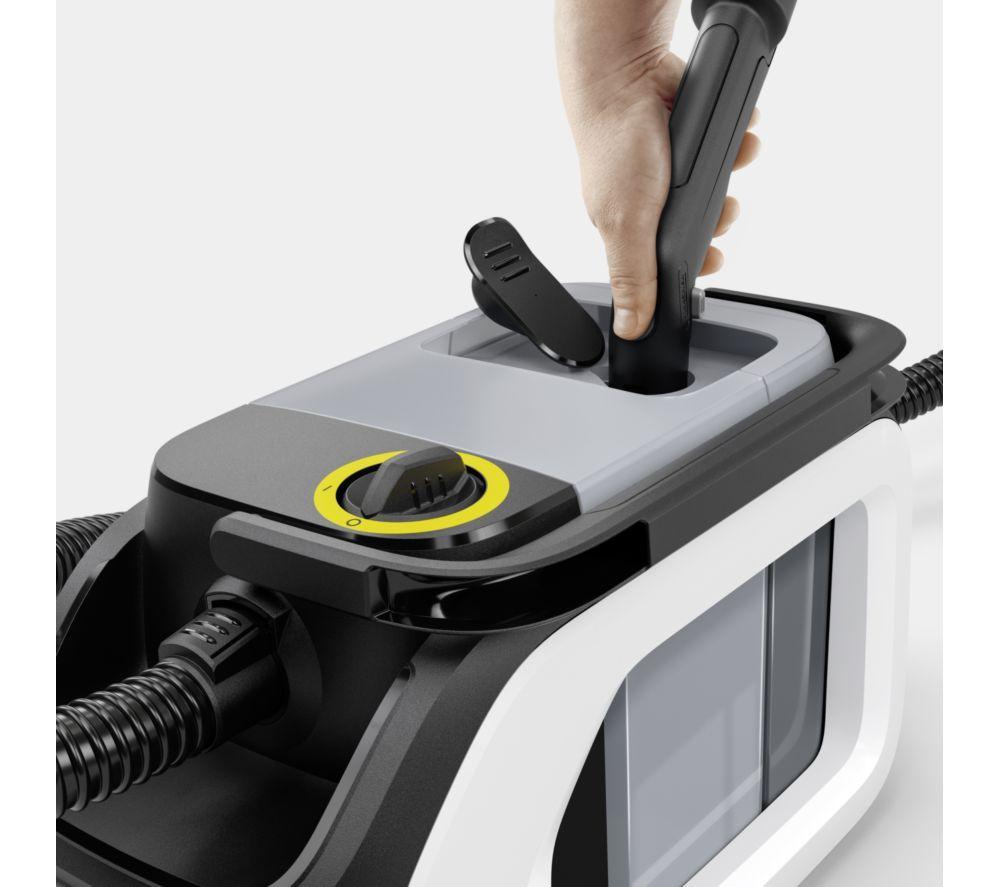 KARCHER SE 3 Compact Spot Cylinder Carpet Cleaner - White image number 3 of 8
