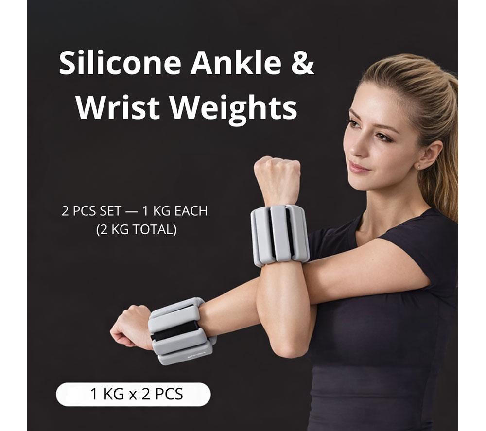 HEAD Wrist & Ankle Bangles 2 x 1 kg - Grey image number 4 of 5