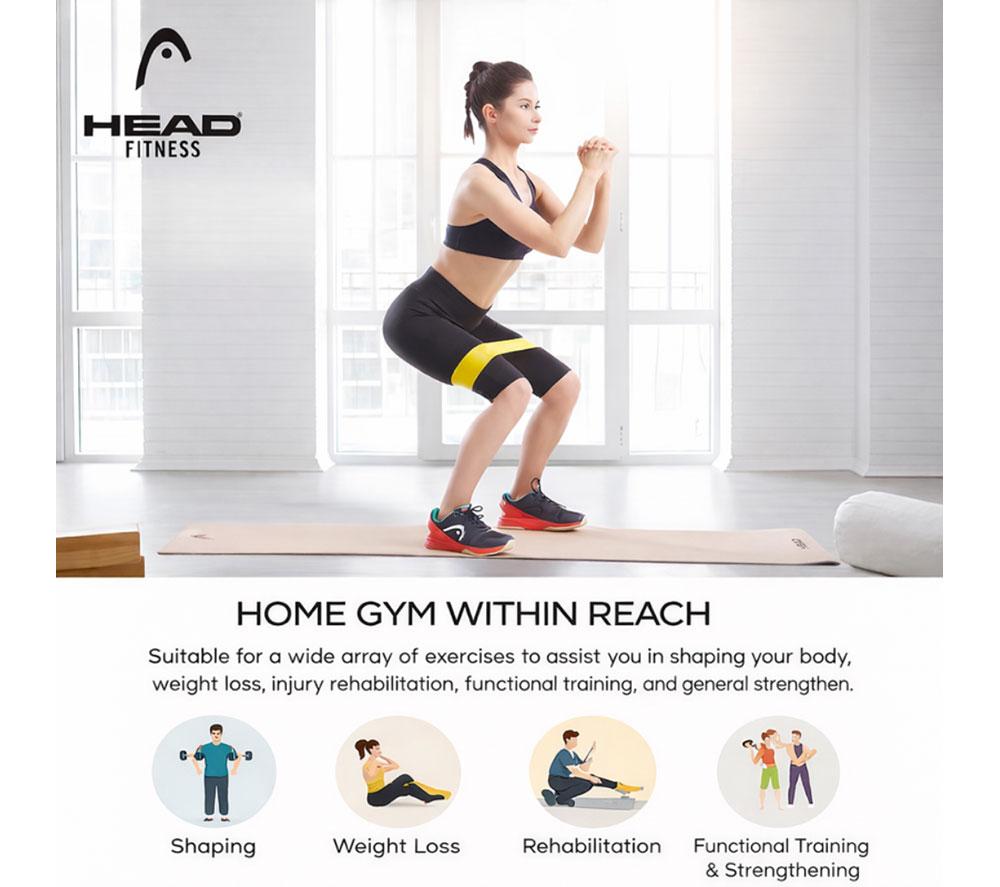HEAD Elastic Resistance Band - Pack of 3 image number 4 of 7