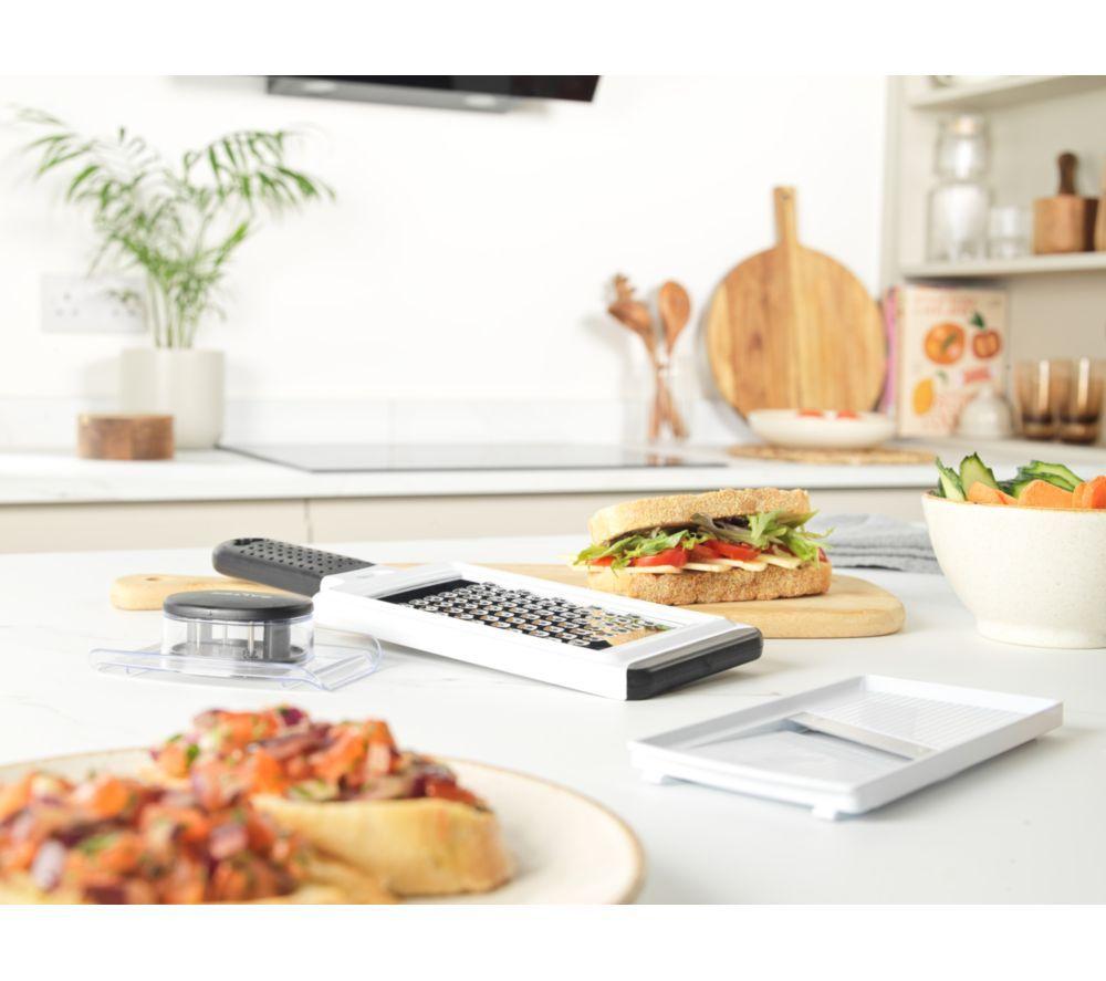 SALTER 2-in-1 Mandoline Slicer &ndash; White image number 9 of 10