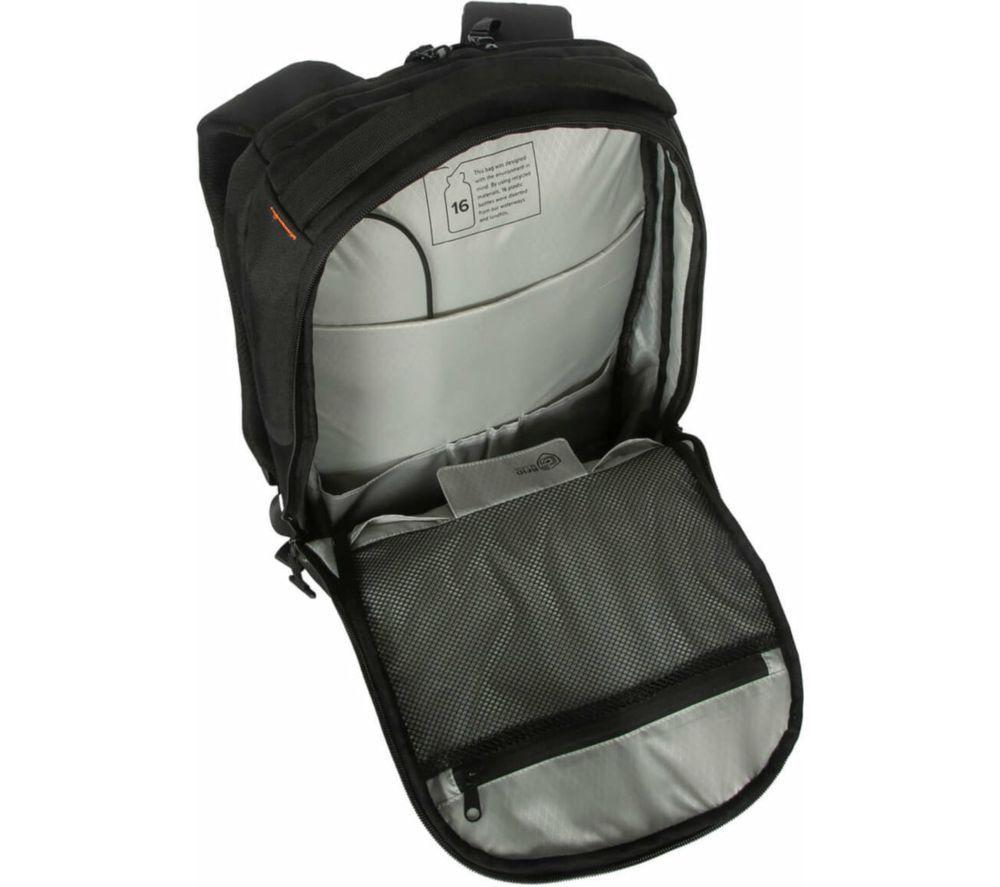 TARGUS Commuter EcoSmart TBB652GL 16" Laptop Backpack - Black image number 6 of 8