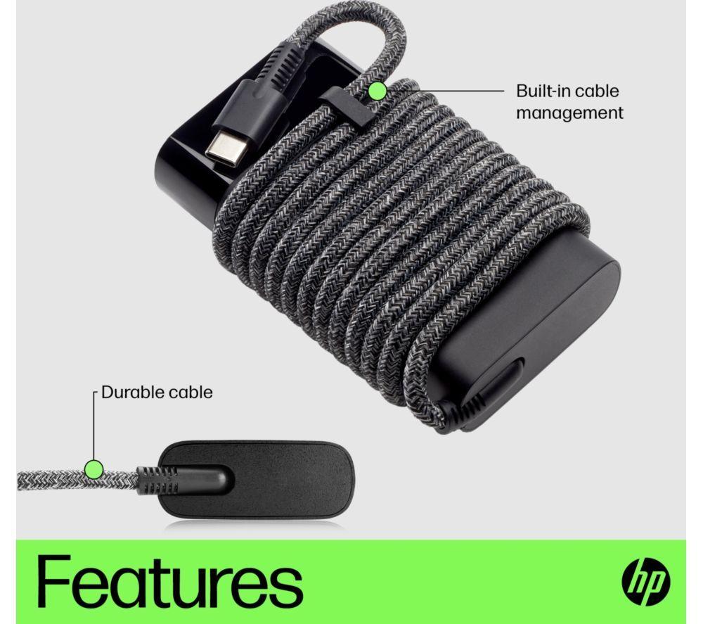 HP 65 W Universal USB Type-C Laptop Charger - 1.8 m image number 4 of 5