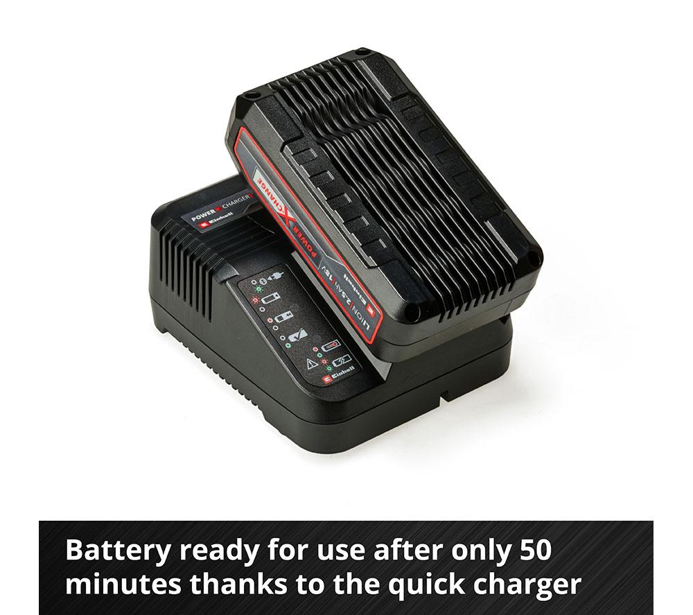 EINHELL 18 V 2.5 Ah Battery & Charger PXC Starter Kit image number 5 of 11