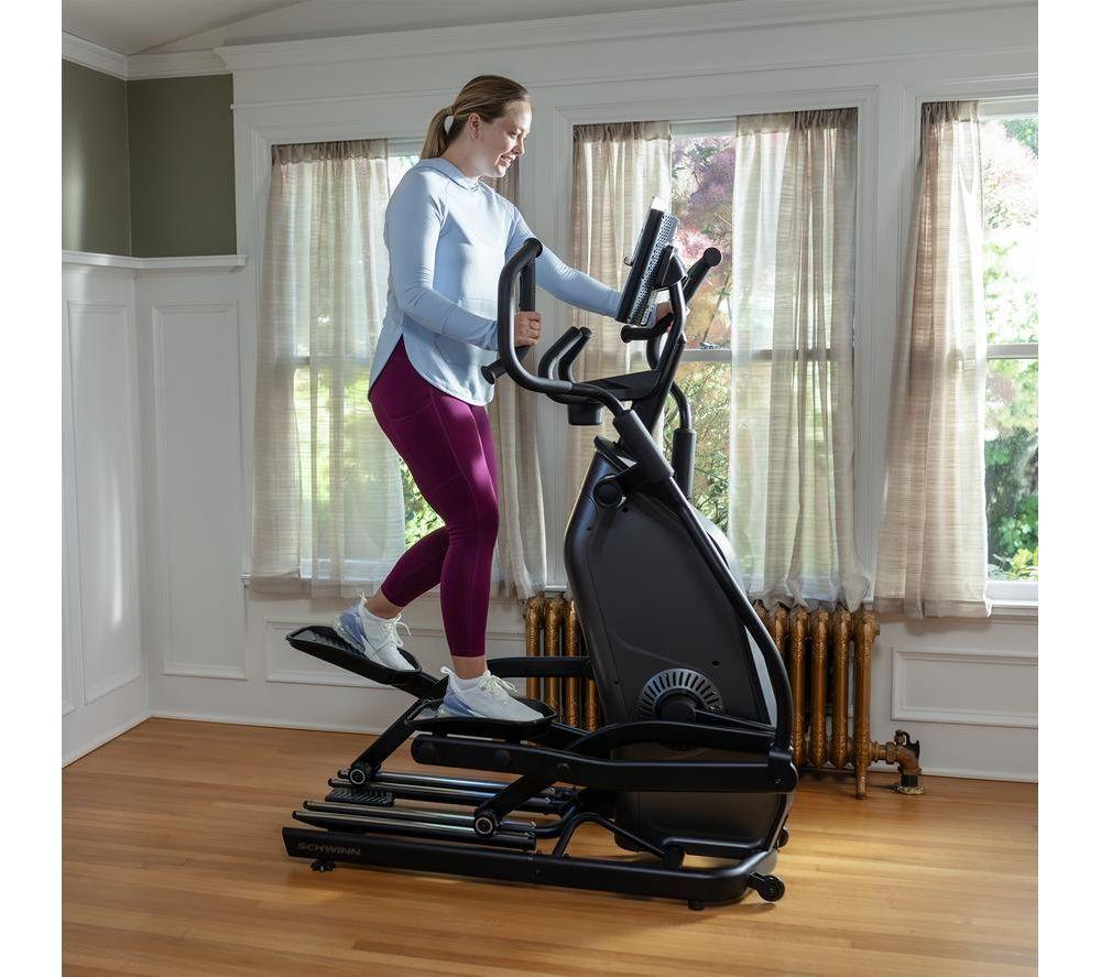 SCHWINN 590E Smart Bluetooth Elliptical Machine - Black & Grey image number 2 of 6