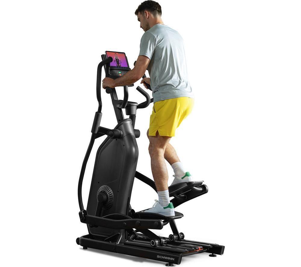 SCHWINN 590E Smart Bluetooth Elliptical Machine - Black & Grey image number 5 of 6