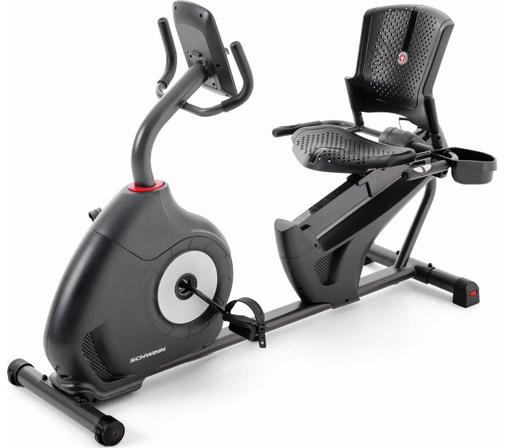 SCHWINN 510R Smart Bluetooth Recumbent Exercise Bike - Black & Grey image number 8 of 8