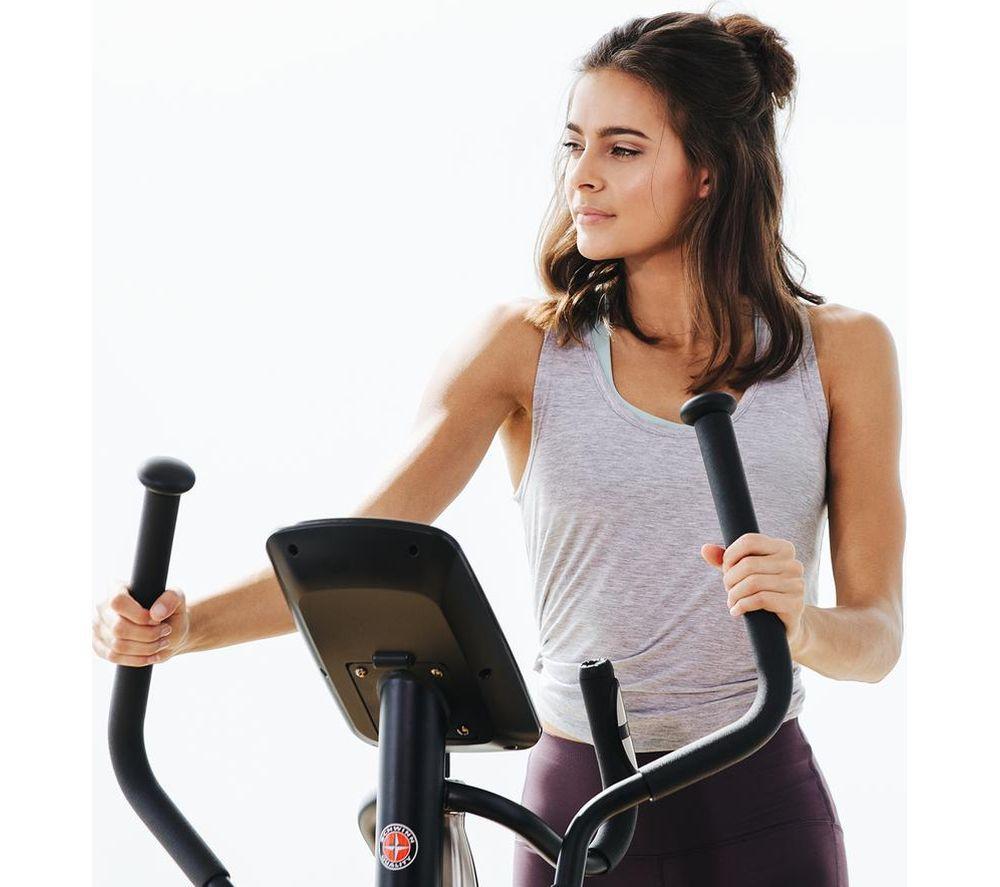 SCHWINN 510E Smart Bluetooth Elliptical Cross Trainer Machine - Black & Grey image number 4 of 8