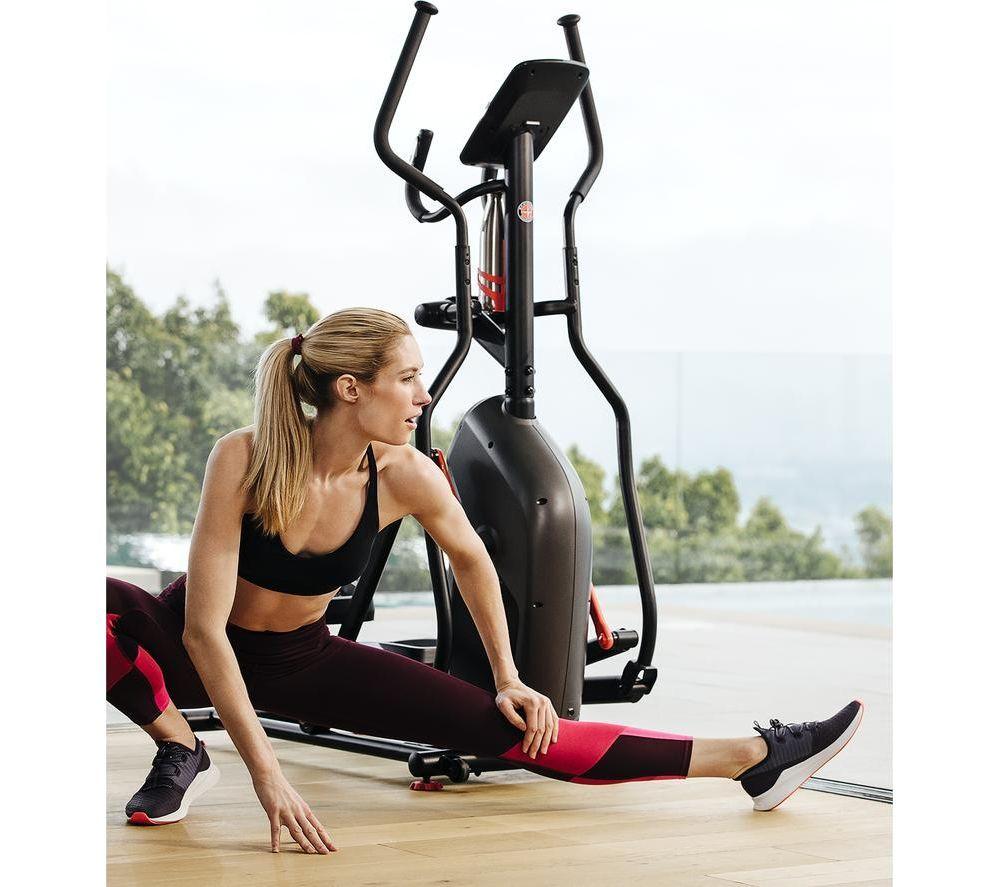 SCHWINN 510E Smart Bluetooth Elliptical Cross Trainer Machine - Black & Grey image number 8 of 8