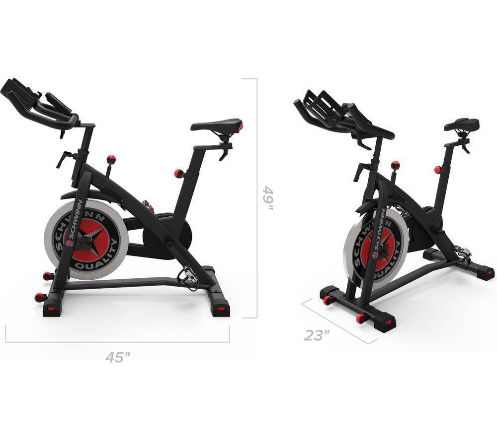 SCHWINN 700IC Exercise Bike - Black & Grey image number 4 of 4