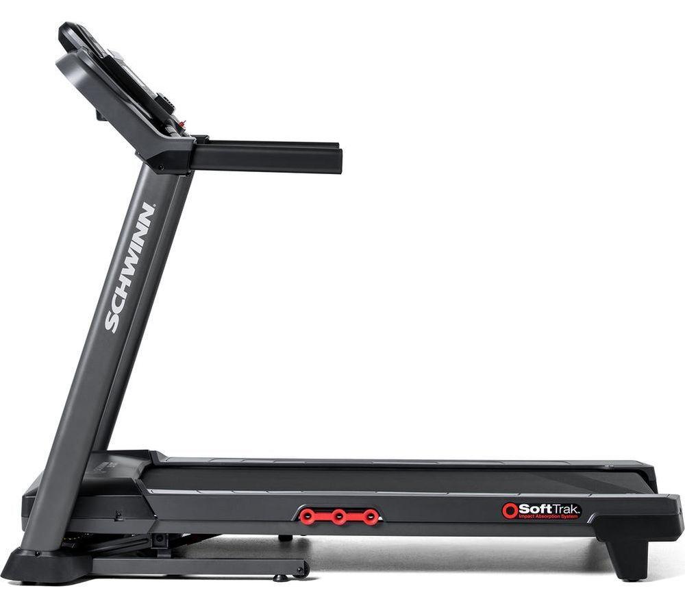 SCHWINN SoftTrack 510T Smart Bluetooth Treadmill - Black & Grey image number 3 of 11