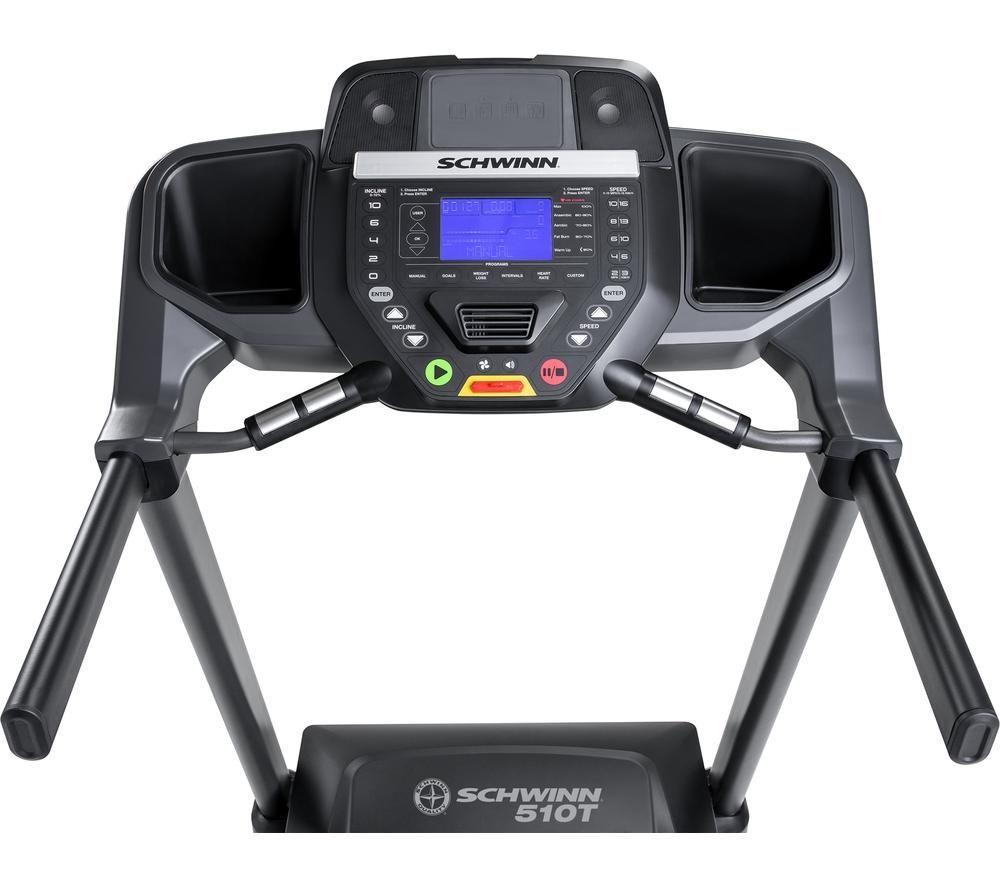 SCHWINN SoftTrack 510T Smart Bluetooth Treadmill - Black & Grey image number 6 of 11