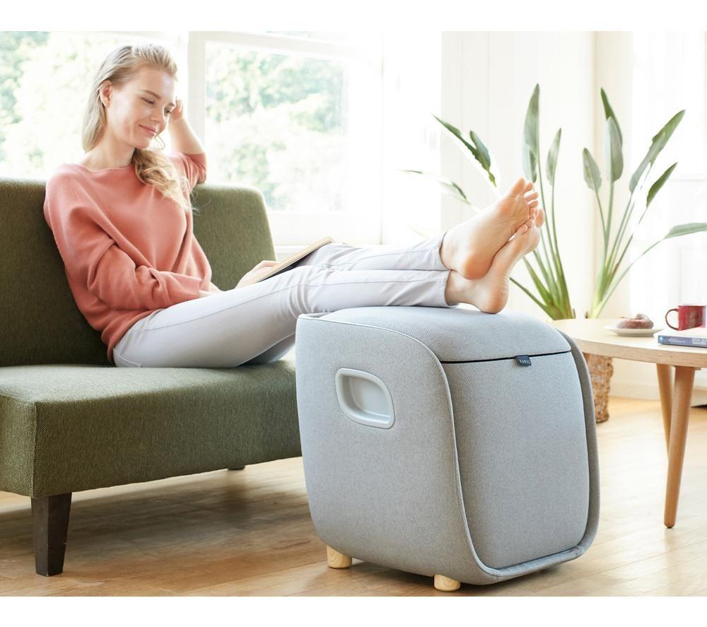 SYNCA Rei FM250 Leg & Lumbar Ottoman Massager - Grey image number 7 of 11