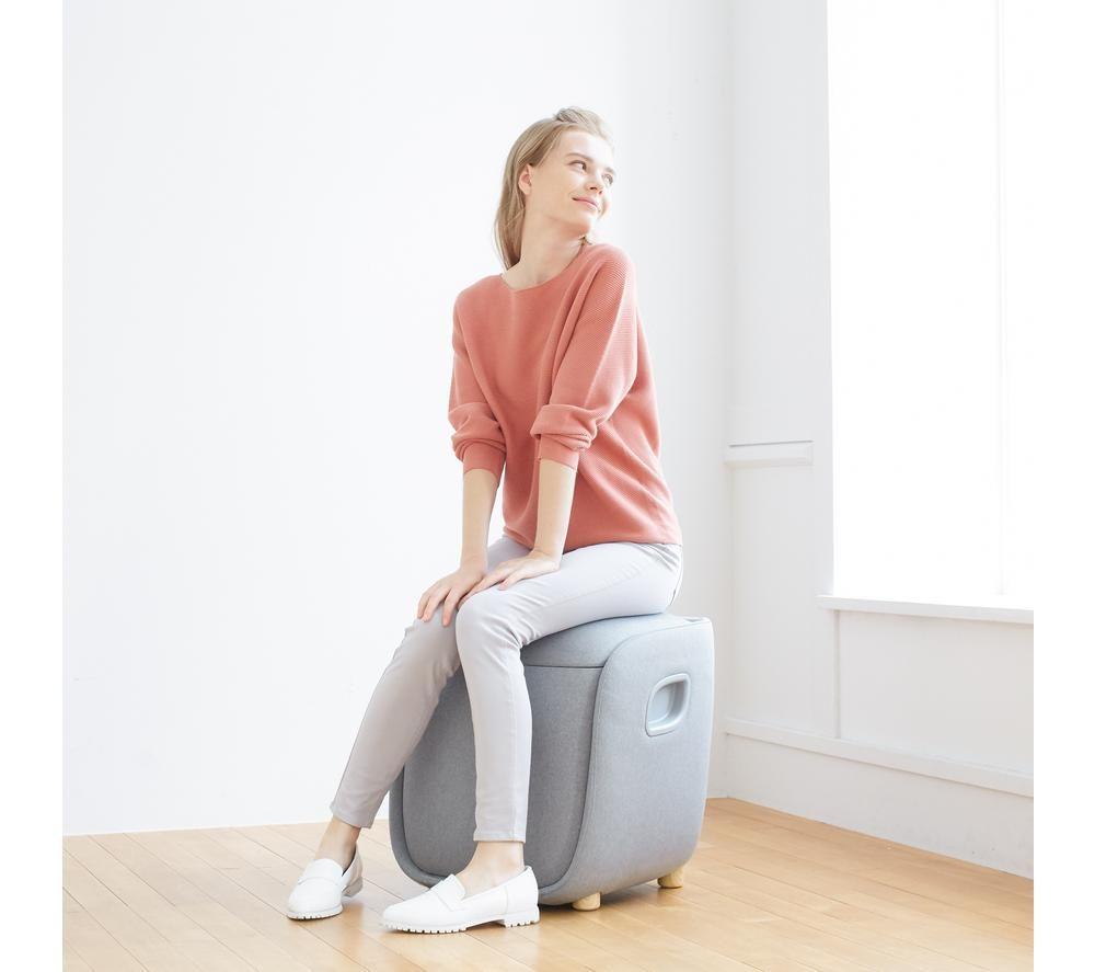 SYNCA Rei FM250 Leg & Lumbar Ottoman Massager - Grey image number 10 of 11